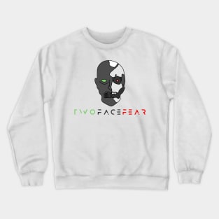 Simplified Face Logo Crewneck Sweatshirt